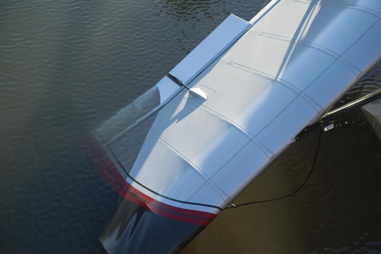 PHOTOS: Seaplane crash lands on Lake Martin