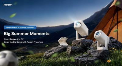 From Backyard to RV, Enjoy the Big Game with Aurzen Projectors