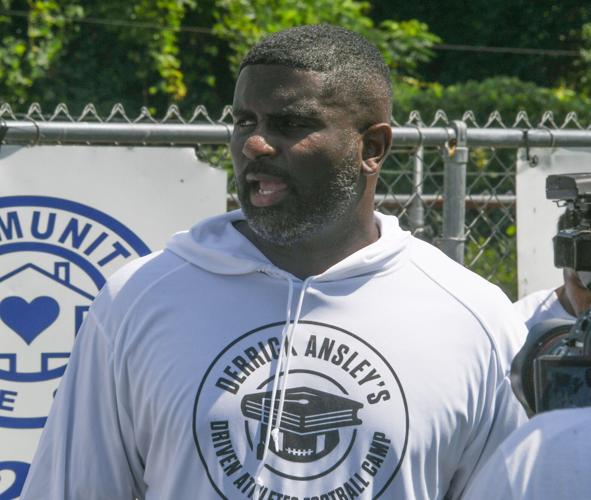 PHOTOS: Derrick Ansley hosts football camp at Tallassee
