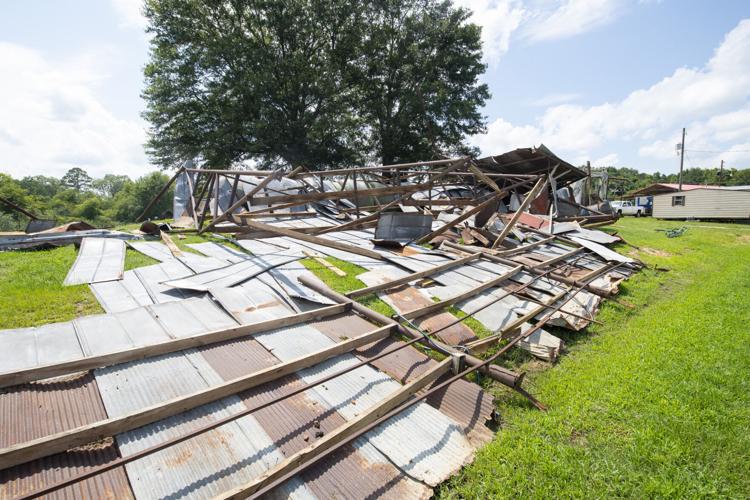 PHOTOS: Storm damage at Blue Ribbon Dairy