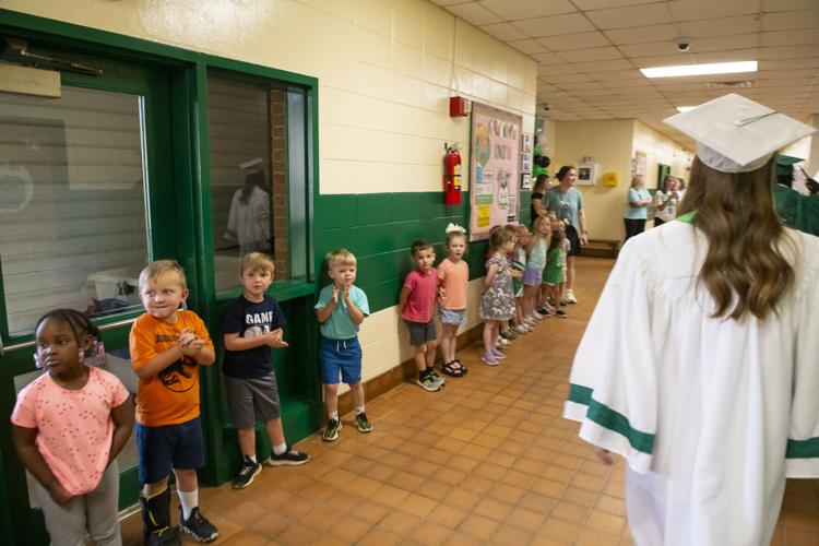 PHOTOS: Holtville High seniors walk through elementary, middle and high schools