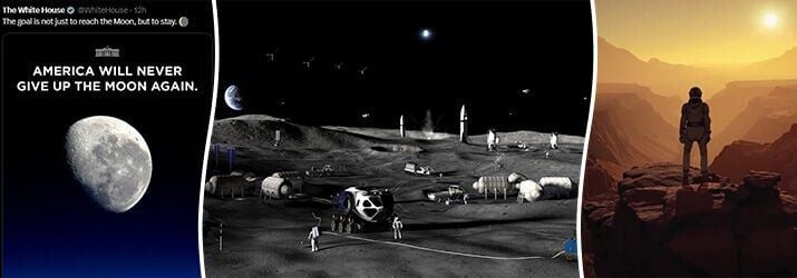 Nasa unveils $20bn Moon base and nuclear Mars missio