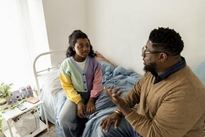 Compared to the previous generation, fathers now are more likely to be involved in their teens' lives.