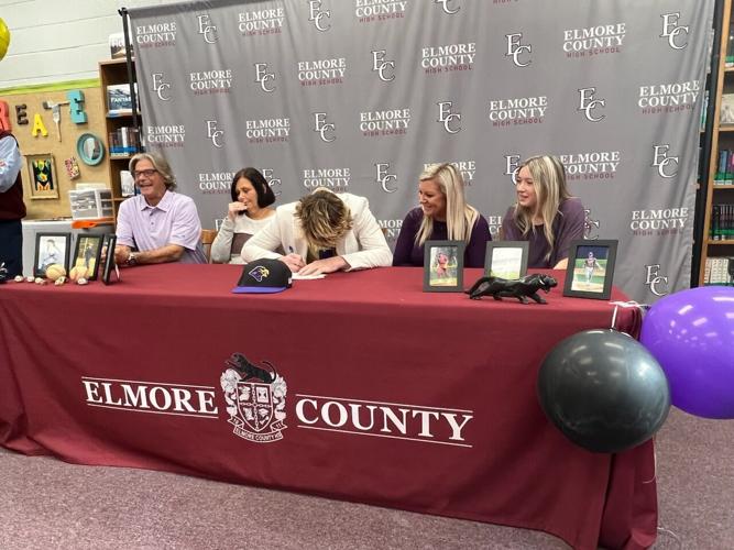 Elmore County's Stephenson signs with Montevallo baseball