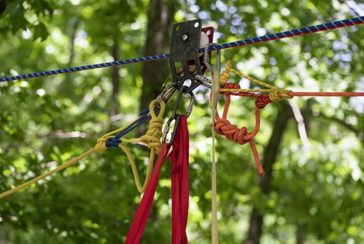 Firefighter train for technical rescues at the Sportsplex