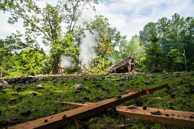 PHOTOS: Home Explodes in Coosa County