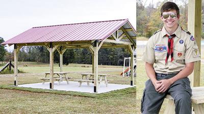 Hackneyville’s Mann set to earn Eagle Scout designation