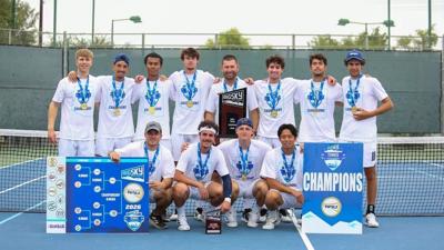Big Sky men's tennis championship team