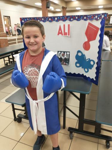 Local schools put on living wax museum for Black History Month