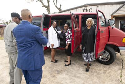 Twice the blessing Donated van to benefit children at Ridge Grove Baptist Church