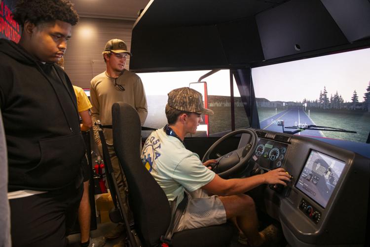 PHOTOS: Be Pro Be Proud trailer visits Tallassee High School