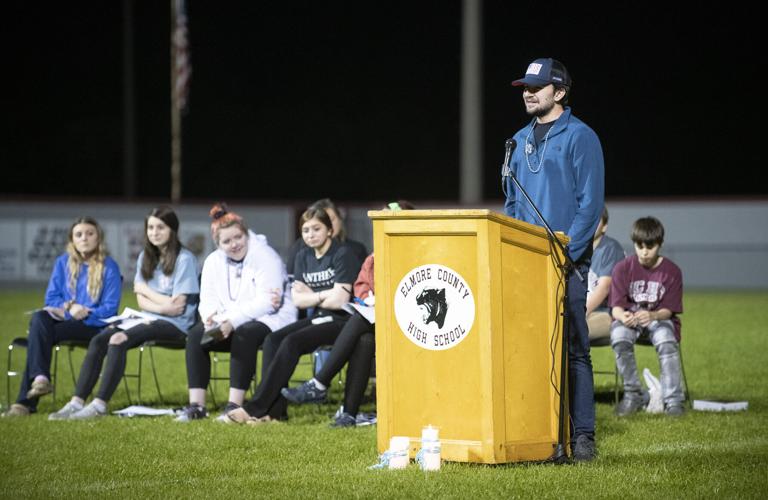 PHOTOS: Candle light vigil for Elmore County High School student Gardner Cameron