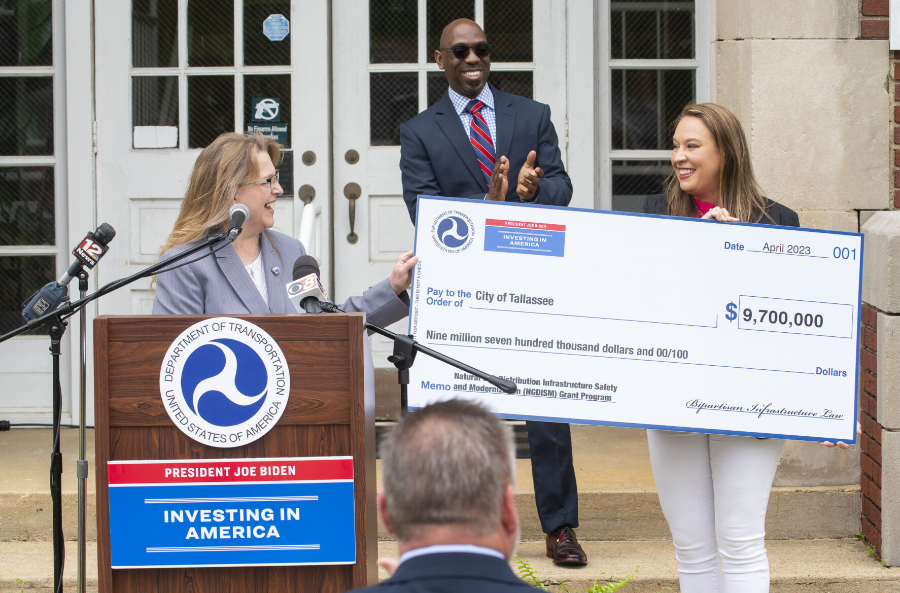 PHOTOS: Tallassee receives gas line replacement grant