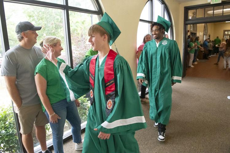 PHOTOS: Holtville High seniors walk through elementary, middle and high schools