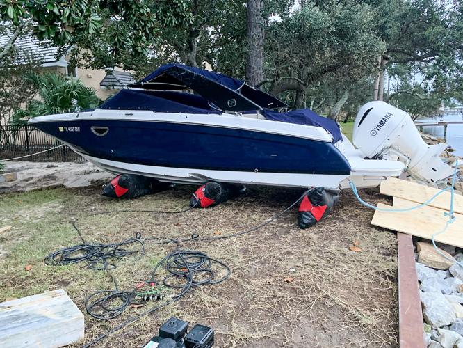 Lake Martin's salvage crew battles hurricane cleanup