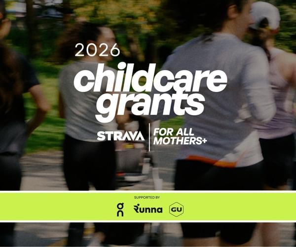 New 2026 Childcare Grants, now with On, Runna, and GU Energy Labs, offer U.S. mothers the holistic support they need to race.