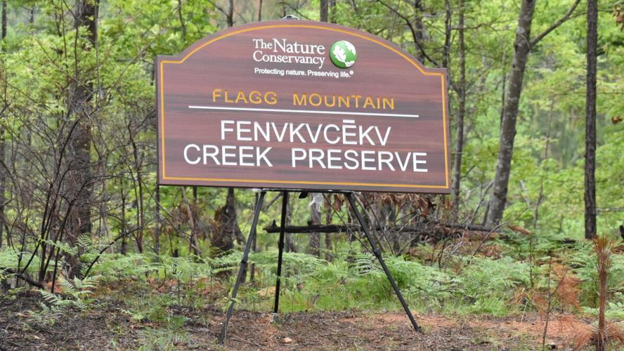 Creek preserve renamed to honor Muscogee people
