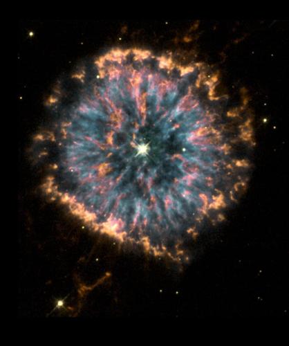 Skull shapes and ghostly eyes among Halloween-themed space sightings