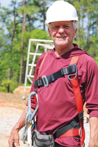 New fire tower complete, not climbing ready