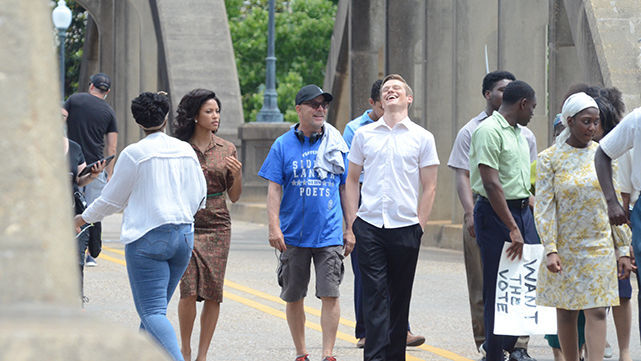 PHOTOS: "Son of the South" filming at Bibb Graves Bridge