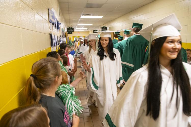 PHOTOS: Holtville High seniors walk through elementary, middle and high schools