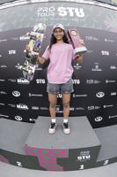 Monster Energy's Rayssa Leal Takes First Place in Women's Street Skateboarding at Pro Tour STU Rio De Janeiro Competition