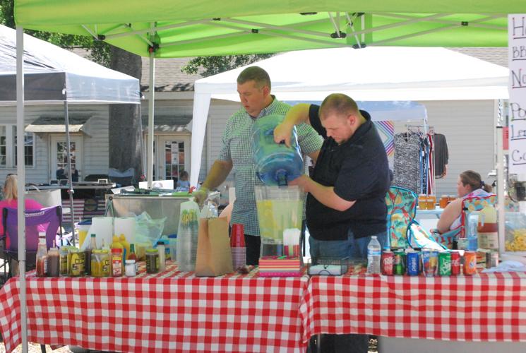 Community yard sale, vendor market showcases array of goods