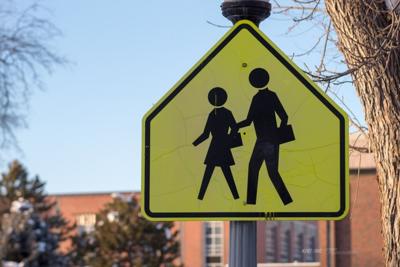 Cross walk, school - Vault