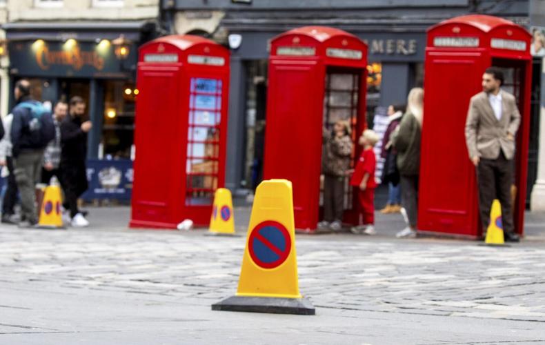 Residents of World Heritage Site demand removal of “eyesore” cones on statues