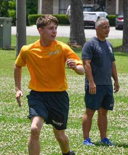 PHOTOS: Benjamin Russell Navy JROTC plays kickball