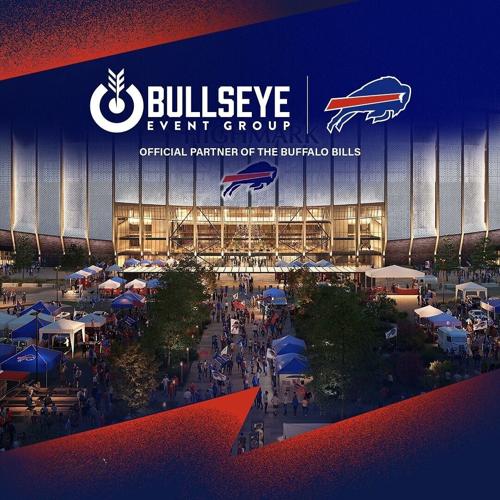 Highmark Stadium partners with Bullseye Event Group to bring Bills VIP Tailgate to Buffalo for the 2026-2027 Football Season.