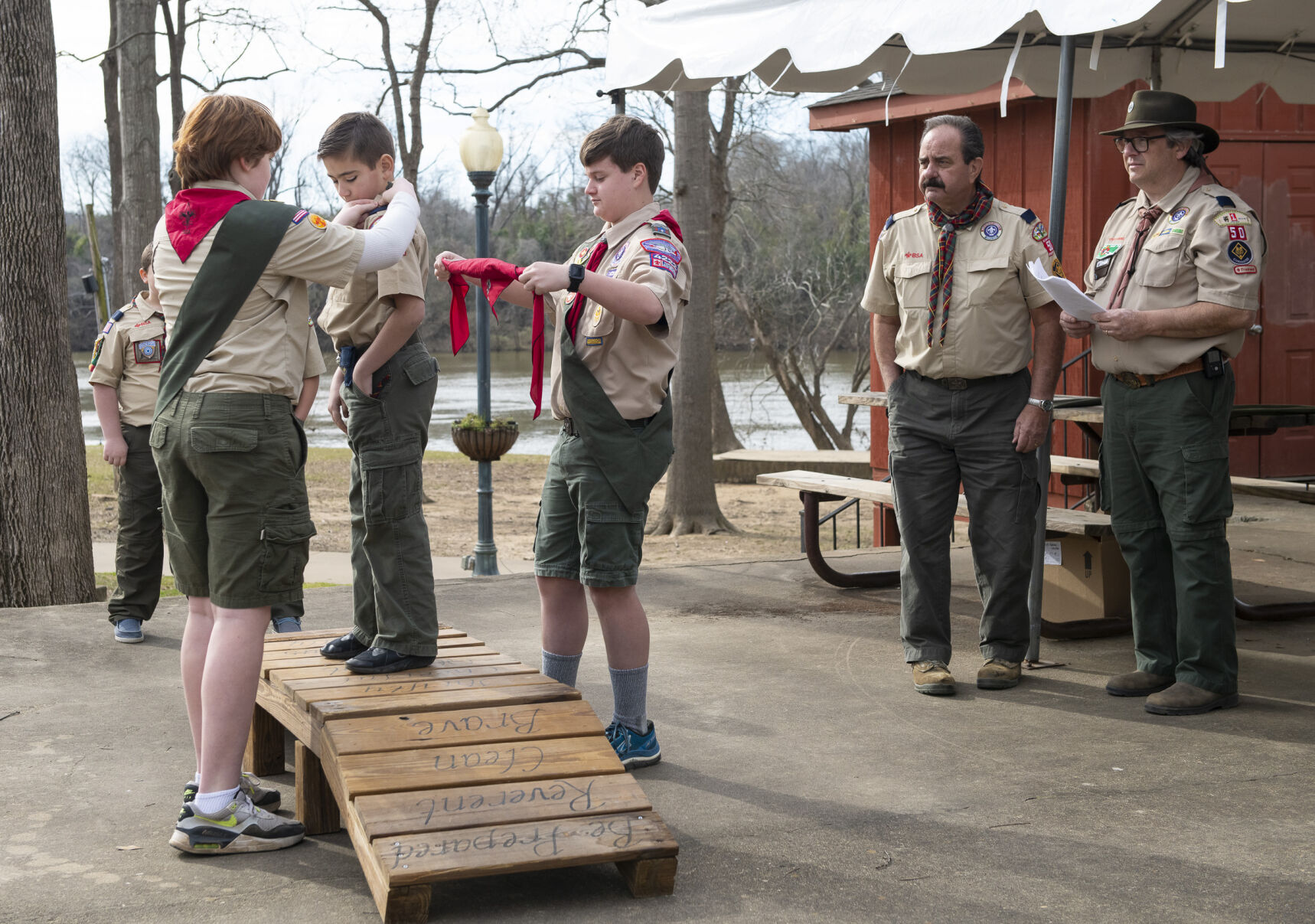 PHOTOS: Cub Scouts crossover
