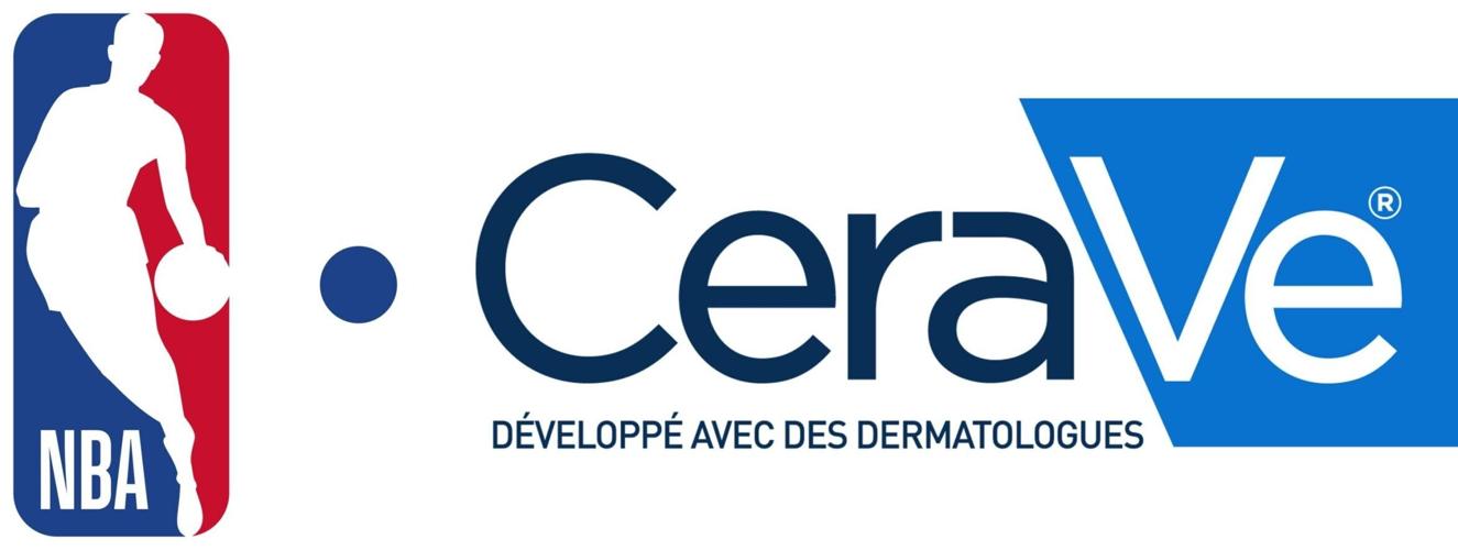 CERAVE DEVIENT LE PARTENAIRE OFFICIEL EN SOINS DE LA PEAU DE LA NBA (PRNewsfoto/CeraVe)
