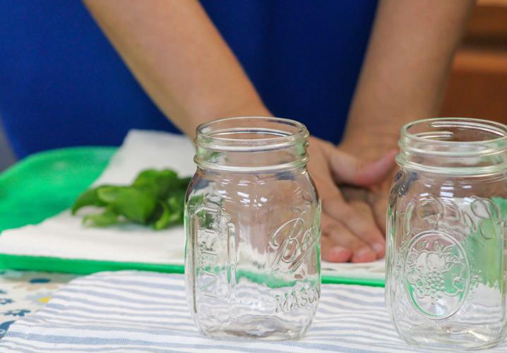 County extension hosts herbal vinegar workshop