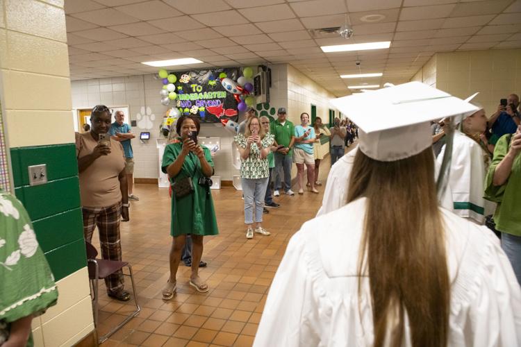 PHOTOS: Holtville High seniors walk through elementary, middle and high schools