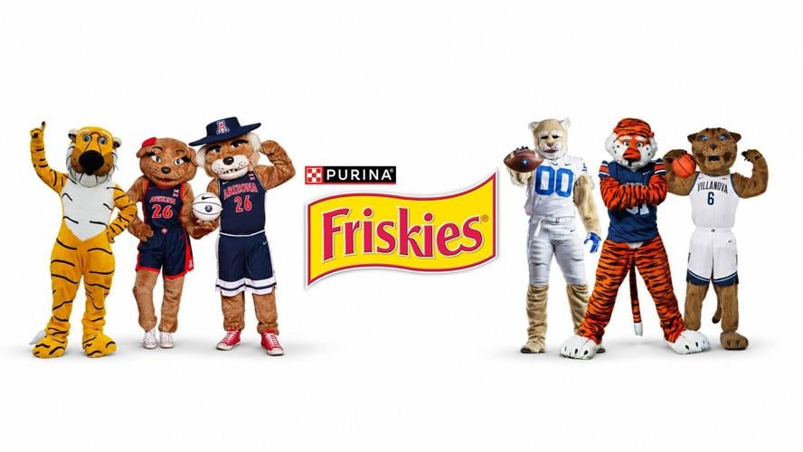 Friskies, America's #1 cat food brand, has officially signed six cat mascots from five universities across the country, welcoming them into the Friskies family as part of the “Certified Frisky” campaign.