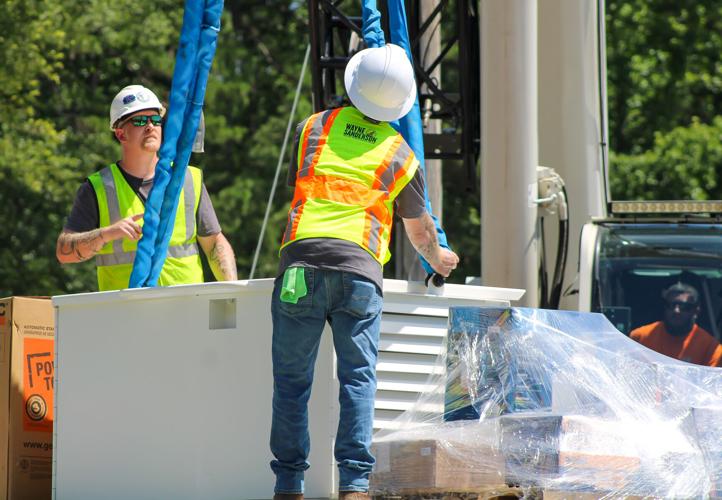 FEMA storm shelter installation underway
