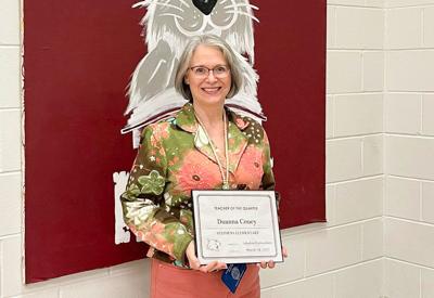 REWIRING BRAINS, CHANGING LIVES Couey named Stephens Teacher of the Year