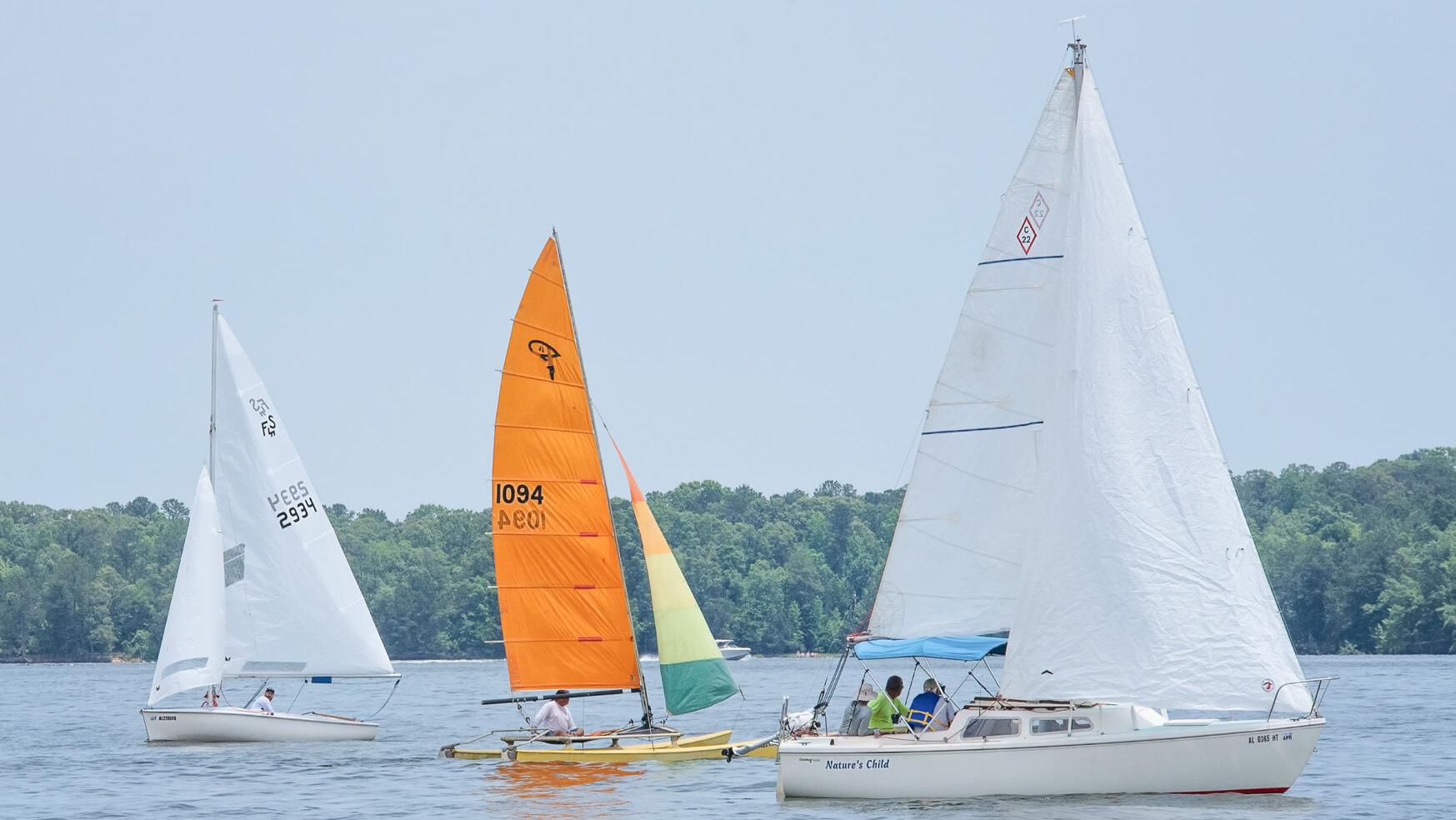 Dixie Sailing Club hosts fierce competition at McFadden Cup