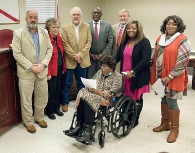 Tallassee centenarian honored by Tallapoosa County Commission