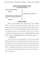 DEFENSE DISTRIBUTED, et al., v. Blanche