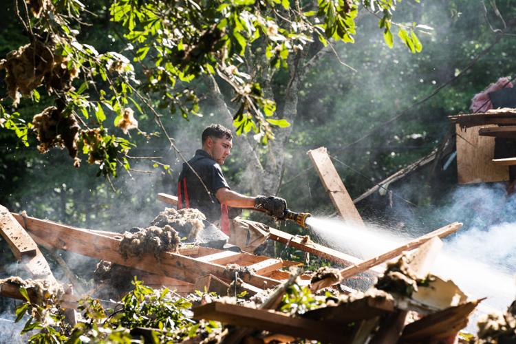 PHOTOS: Home Explodes in Coosa County