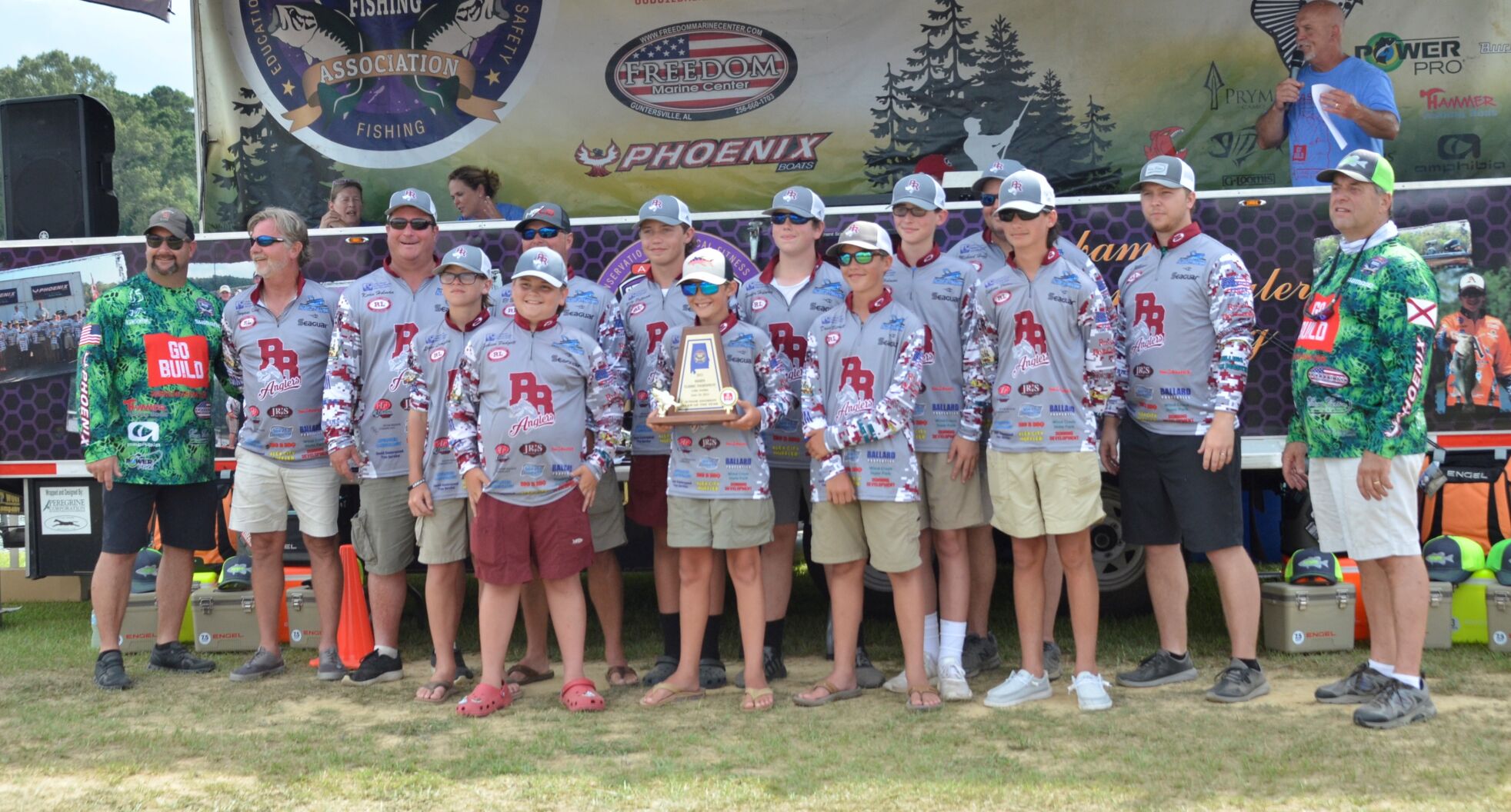 Benjamin Russell junior high anglers capture ASABFA state title