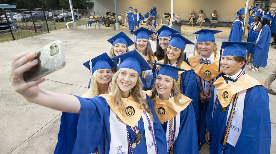 PHOTOS: Rain doesn't stop Reeltown Class of 2021 from graduating