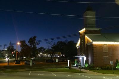 Lights installed on East Tallassee buildings