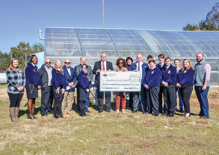 Reeltown High School awarded grant for aquaponics education system