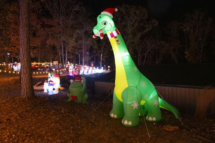 PHOTOS: Christmas Lights at Big Bear Lodge