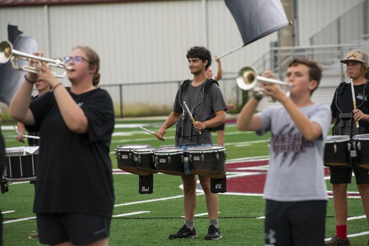PHOTOS: Elmore County High School's Maroon Machine finishes band camp