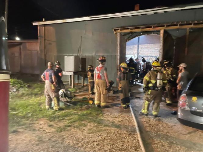 ‘WE GOT LUCKY’ Fire in downtown Eclectic could have destroyed a lot