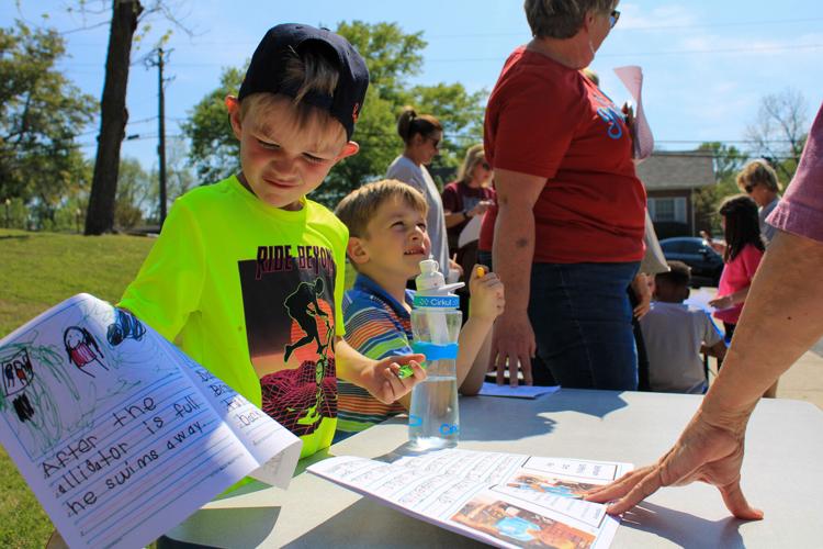 PHOTOS: Jacob’s Ladder kindergarten class hosts student book signing